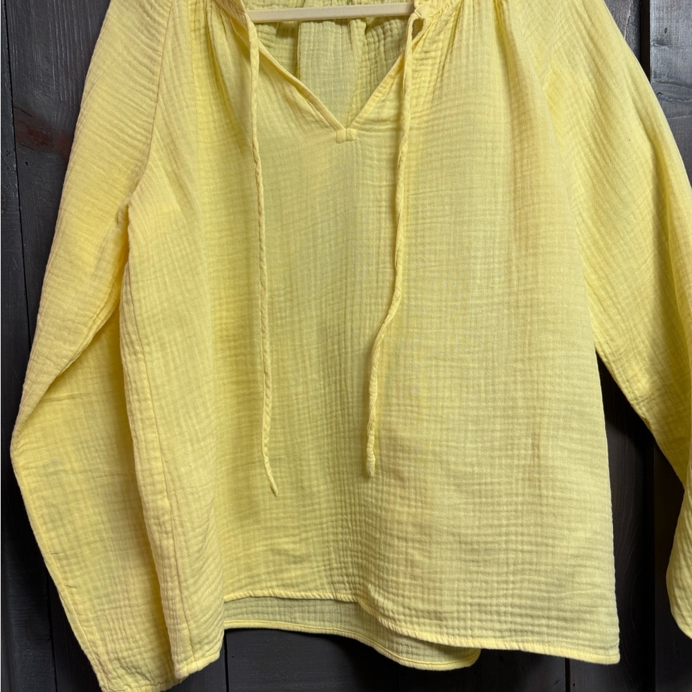 J. Crew Sunlit Textured Top